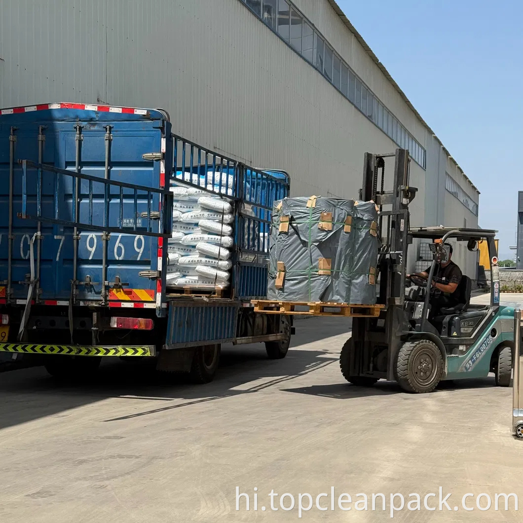 पीई रैपिंग फिल्म यूवी प्रतिरोधी, एंटी-स्टैटिक, रस्ट प्रूफ, कस्टमाइज़ेबल और रिसाइकिलबल है